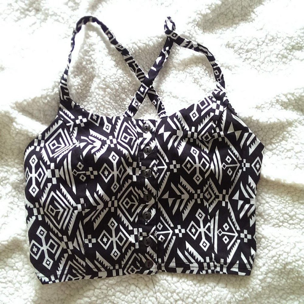 Mine Tribal bralette top